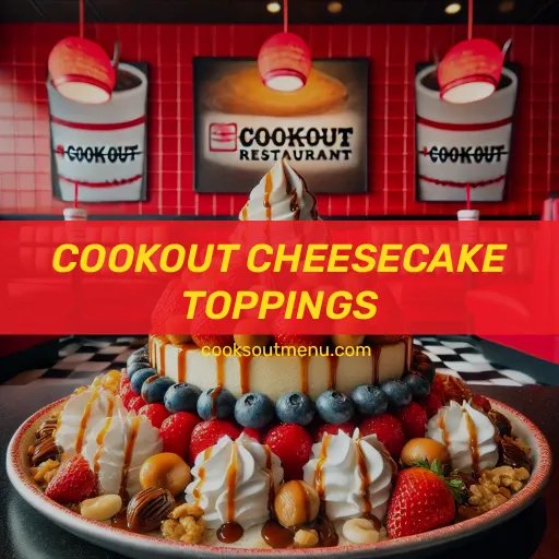 Cookout Cheesecake Toppings USA - All New Flavors (2025) 1 Cookout-Cheesecake-Toppings